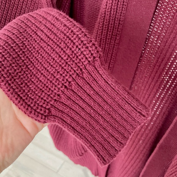 Oversized Cardigan - burgundy red - XS - Picture 7 of 7